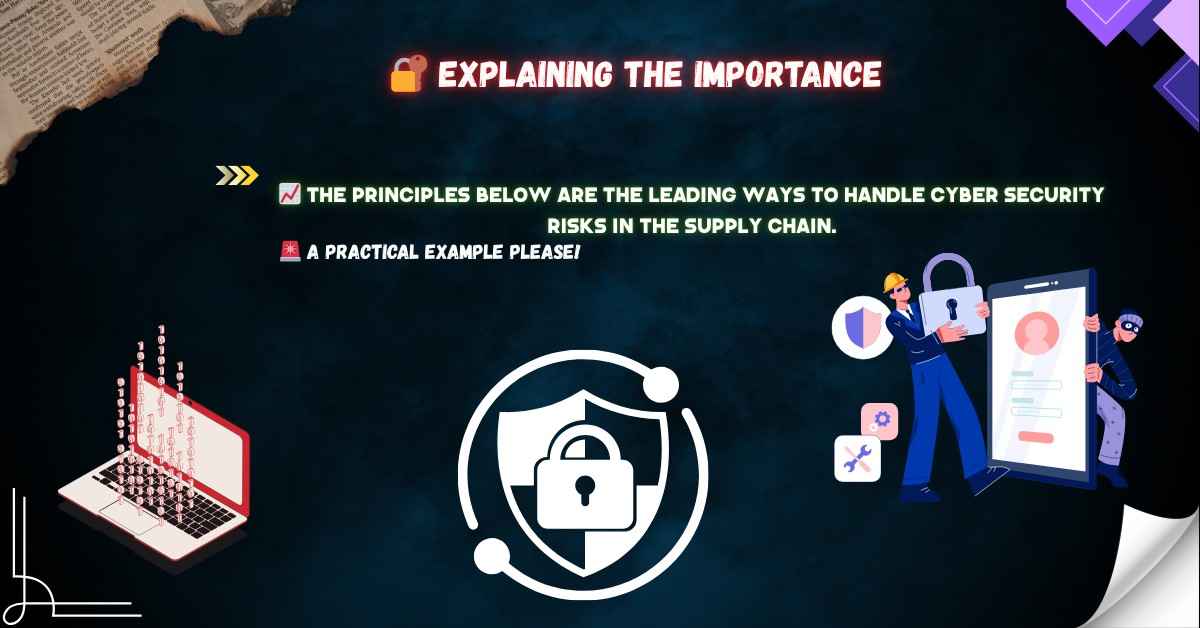 supply chain risk management cyber security